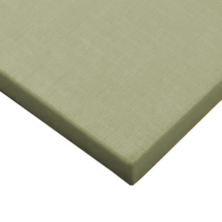 Tapis de judo en vinyle avec gaufrage en paille de riz 100 x 100 x 4 cm, mi-dur, revêtement antidérapant