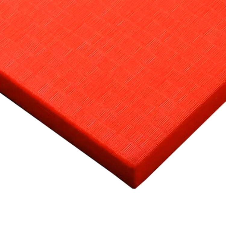 Tapis de judo en vinyle avec gaufrage en paille de riz 100 x 100 x 4 cm, mi-dur, revêtement antidérapant