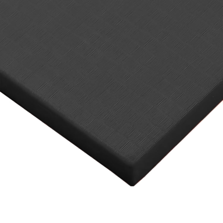 Tapis de judo en vinyle avec gaufrage en paille de riz 100 x 100 x 4 cm, mi-dur, revêtement antidérapant