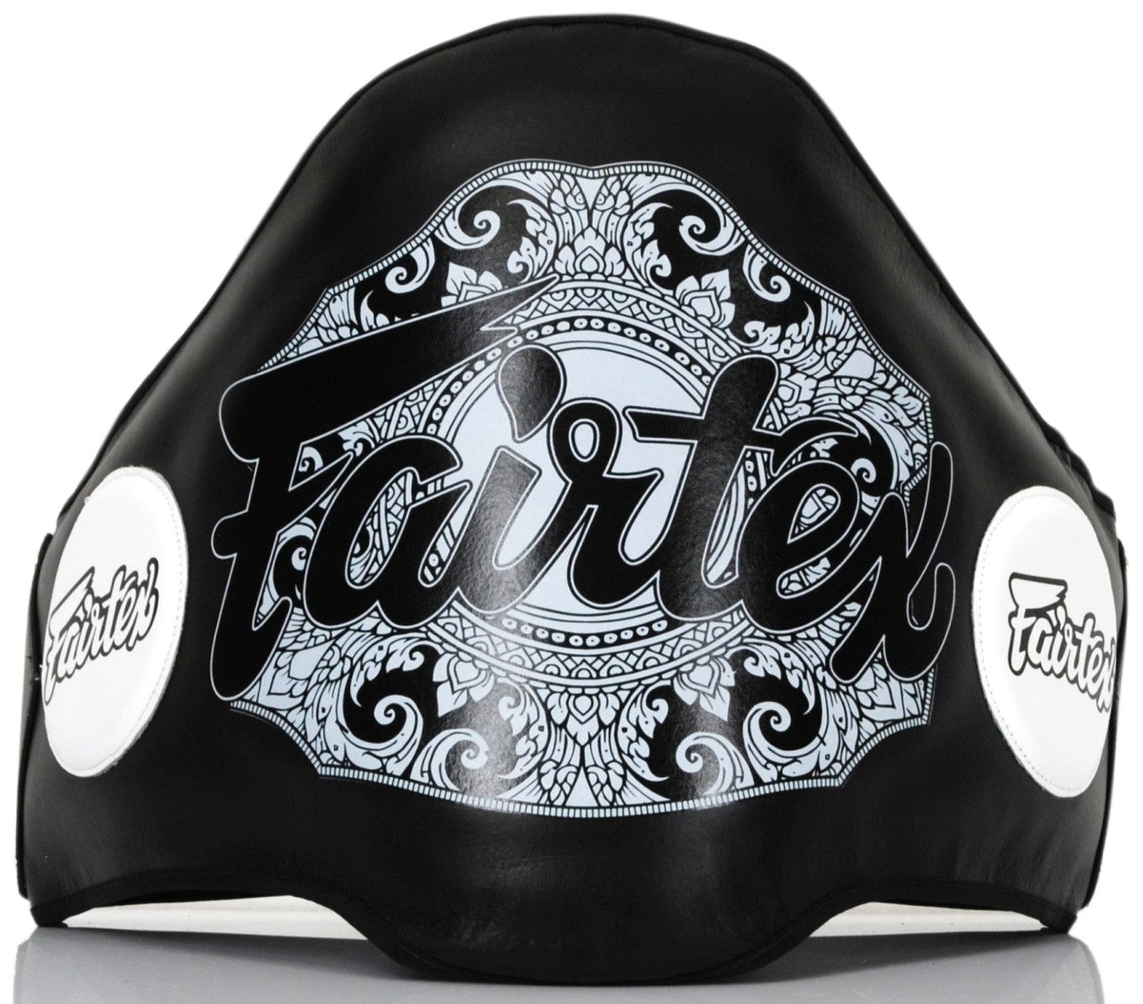 Coussinet ventral FAIRTEX Trainer en cuir noir