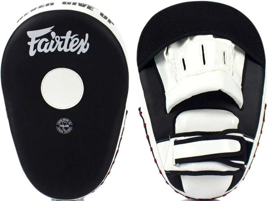 Paire de coussinets pour les mains FAIRTEX FMV13, noir et blanc