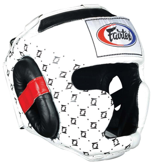 Casque de protection FAIRTEX HG10 Super Sparring blanc