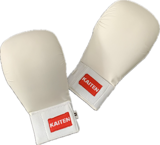 Protège-poings de karaté KAITEN blancs (paire)