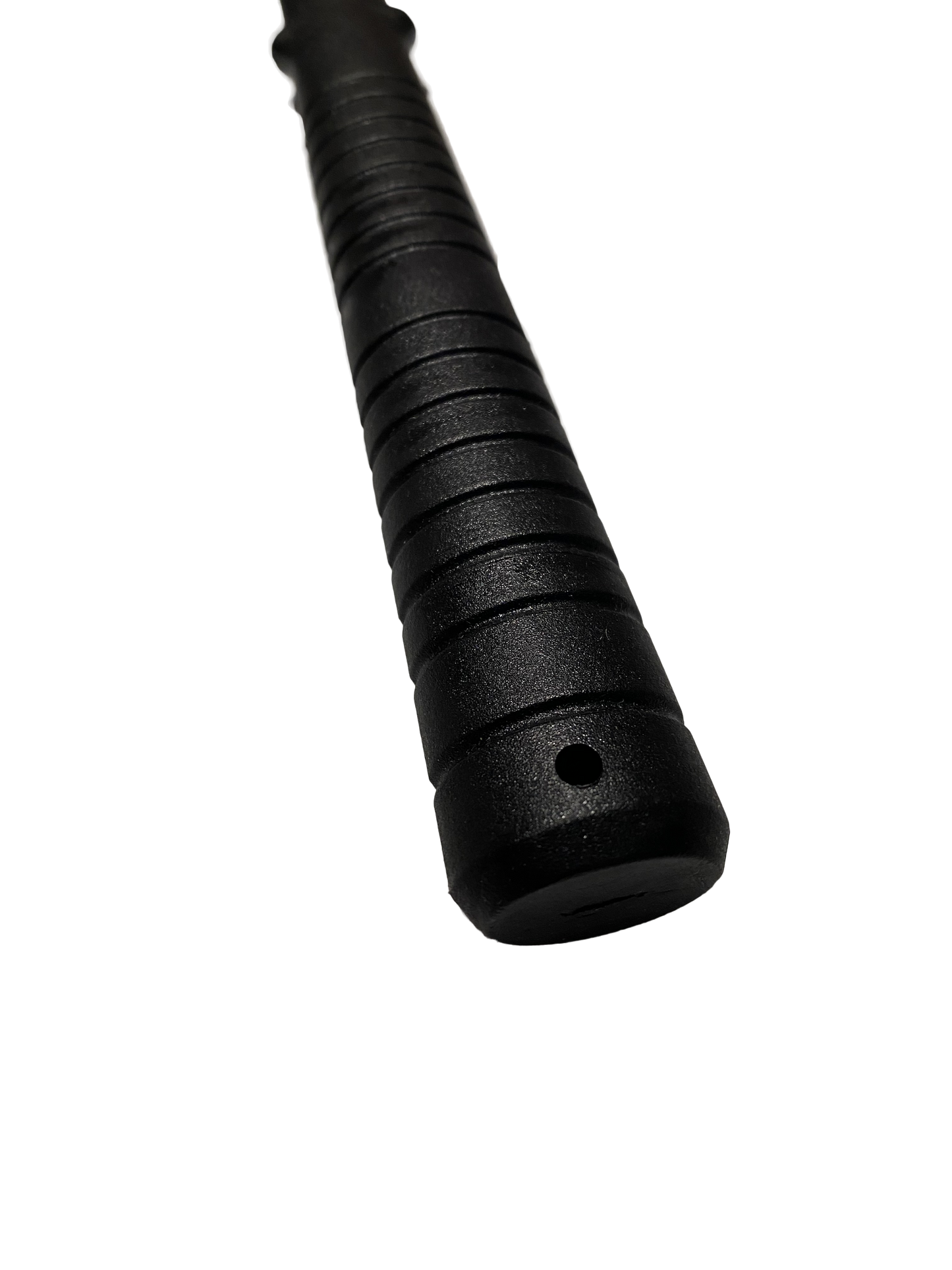 Hache d'entraînement noire 39 cm en plastique dur et caoutchouc