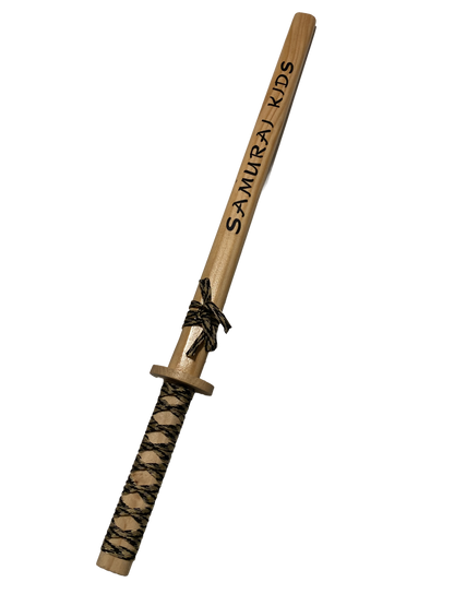 Sabre de samouraï pour enfant 74 cm en bois avec fourreau