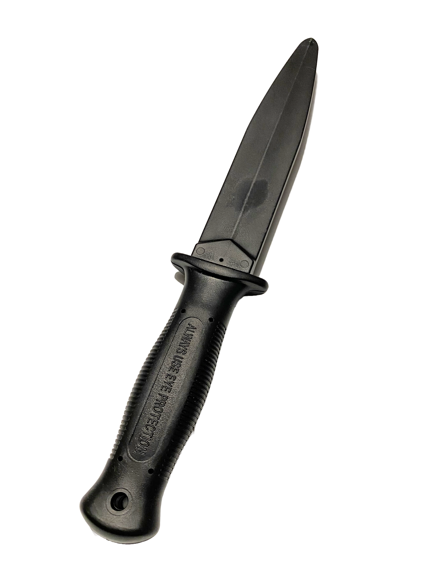 Couteau d'entraînement dur 28,5 cm plastique noir