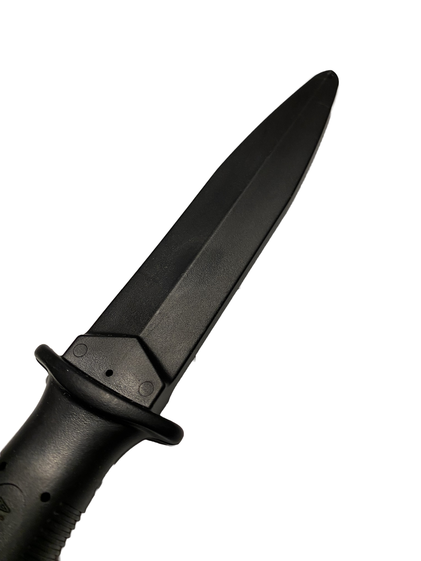 Couteau d'entraînement dur 28,5 cm plastique noir