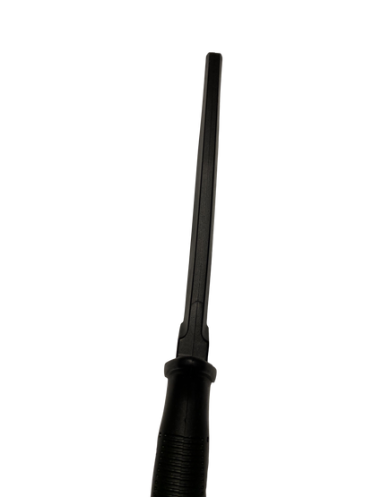Couteau d'entraînement dur 28,5 cm plastique noir