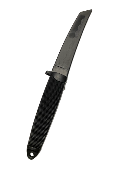Couteau d'entraînement Soft avec lame tanto 30,5 cm noir