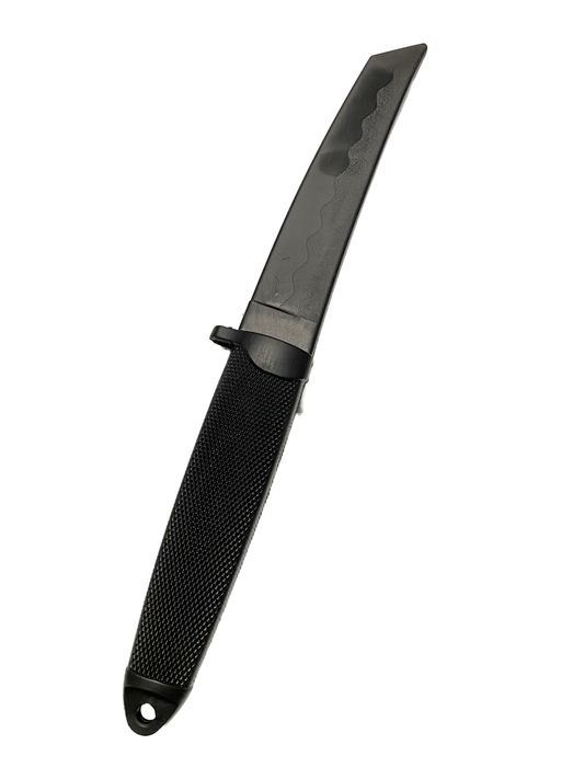 Couteau d'entraînement Soft avec lame tanto 30,5 cm noir