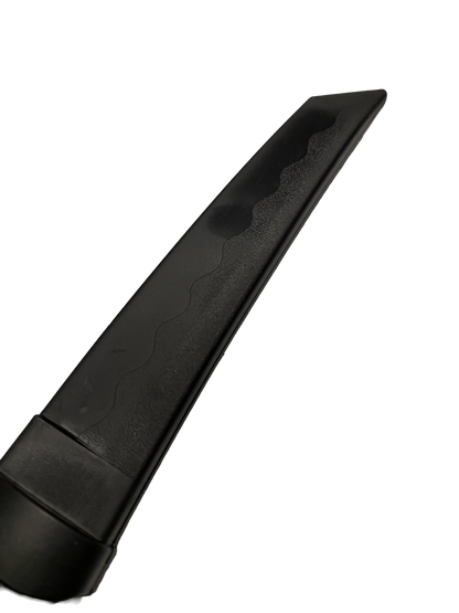 Couteau d'entraînement Soft avec lame tanto 30,5 cm noir