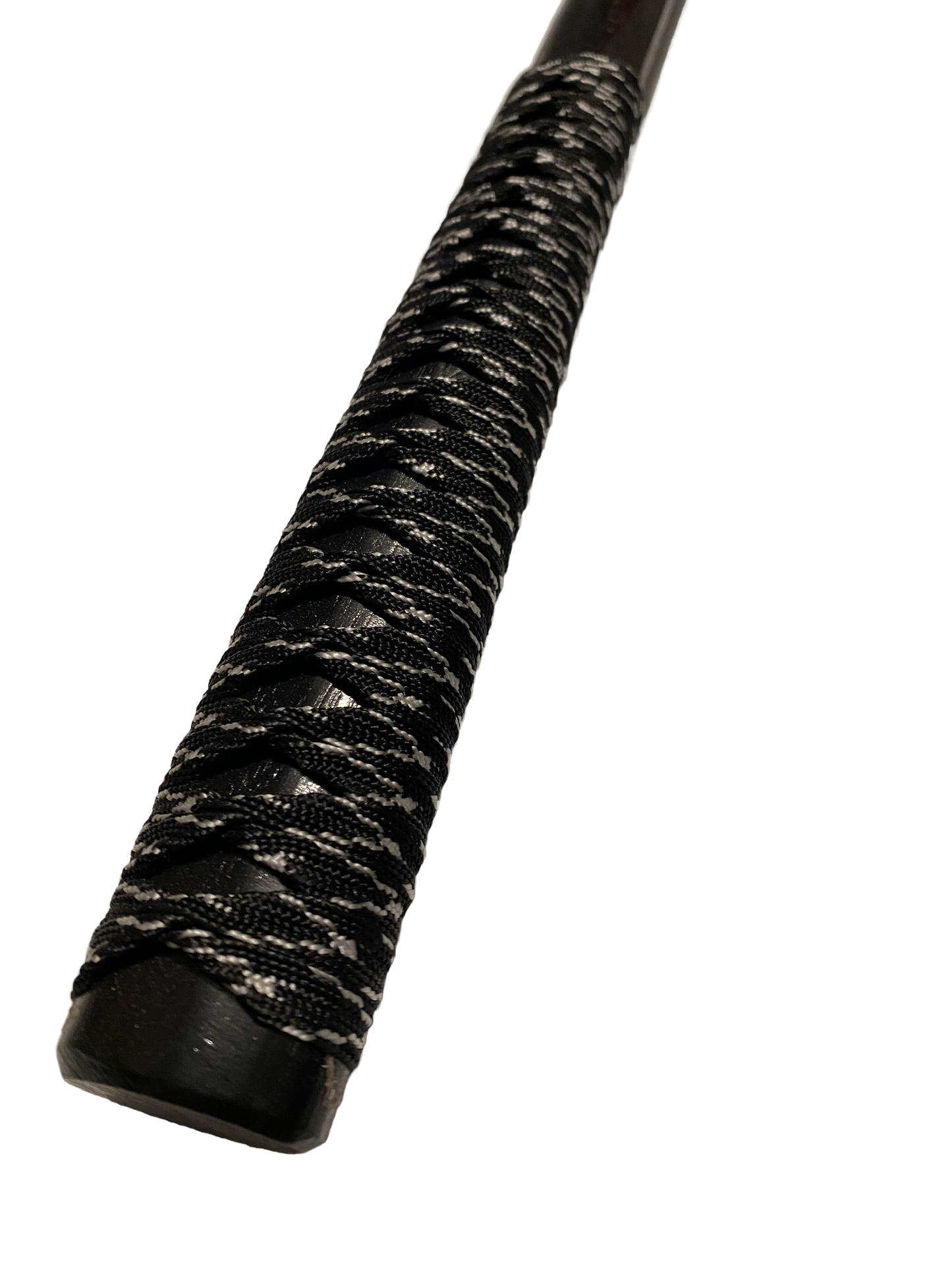 Bokken Daito 100 cm noir avec personnages, en bois avec enroulement sur le manche