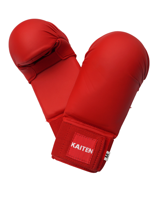 Protège-poings de karaté KAITEN rouges (paire)