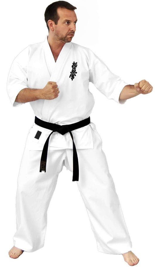 Costume de karaté Kyokushinkai Gi avec broderie sur la poitrine