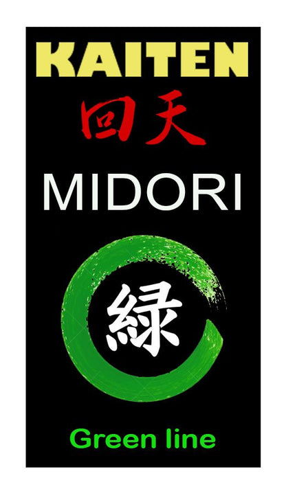 KAITEN Karateanzug Midori (Green Line) 6 oz - Kumite Gi (leicht, atmungsaktiv) - Recyceltes Polyester