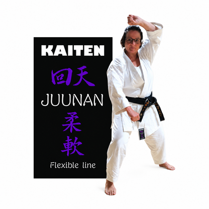 KAITEN Karateanzug JUUNAN weiß 8 oz - 4-Way-Stretch Flexible Line