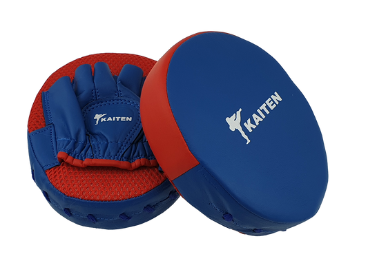 Mitaines pour enfants KAITEN (ensemble) bleu-rouge - légères, extra douces - mitaines d'arts martiaux