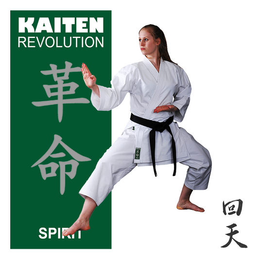 Tenue de karaté KAITEN Spirit REGULAR - Karaté Gi blanc 12 oz coton - Pantalon avec cordon de serrage
