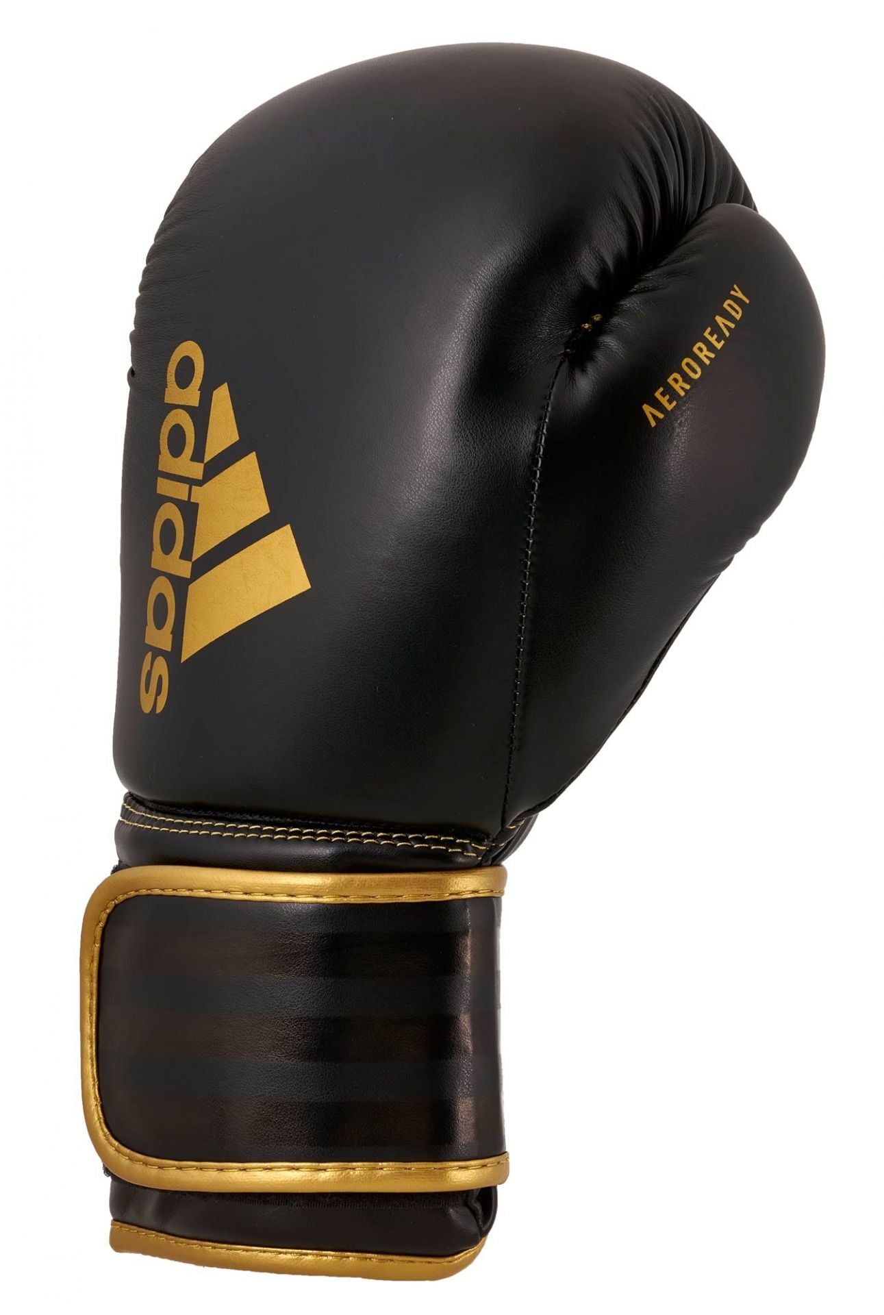 Gants de boxe adidas Hybrid 80, noir-or, ADIH80