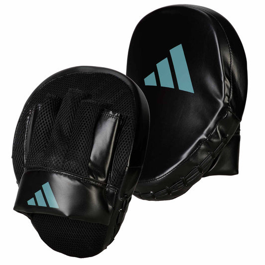 Paire de mitaines Adidas 24 Speed ​​Coach, noir et gris ADISBAC014