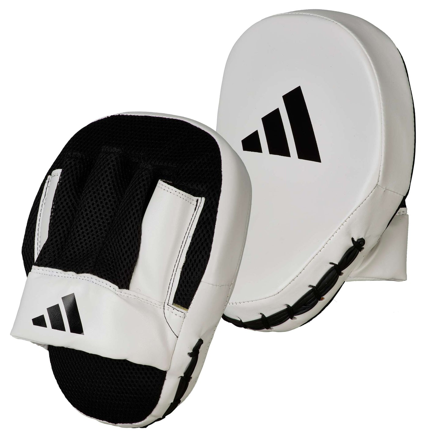 Paire de mitaines Adidas 24 Speed ​​Coach, blanc-noir ADISBAC014