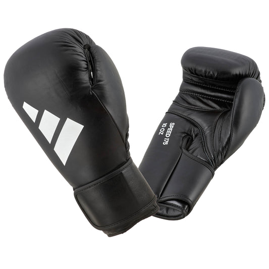 Gants de boxe Adidas Speed ​​175 noirs, adiSBG175 2.0