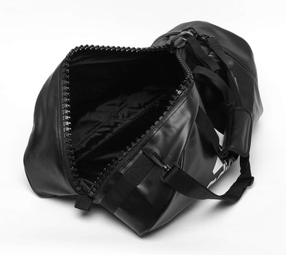 Sac de sport 2 en 1 Adidas Kickboxing Bag, taille M - L, noir et blanc, sac de transport à dos adiACC051KB