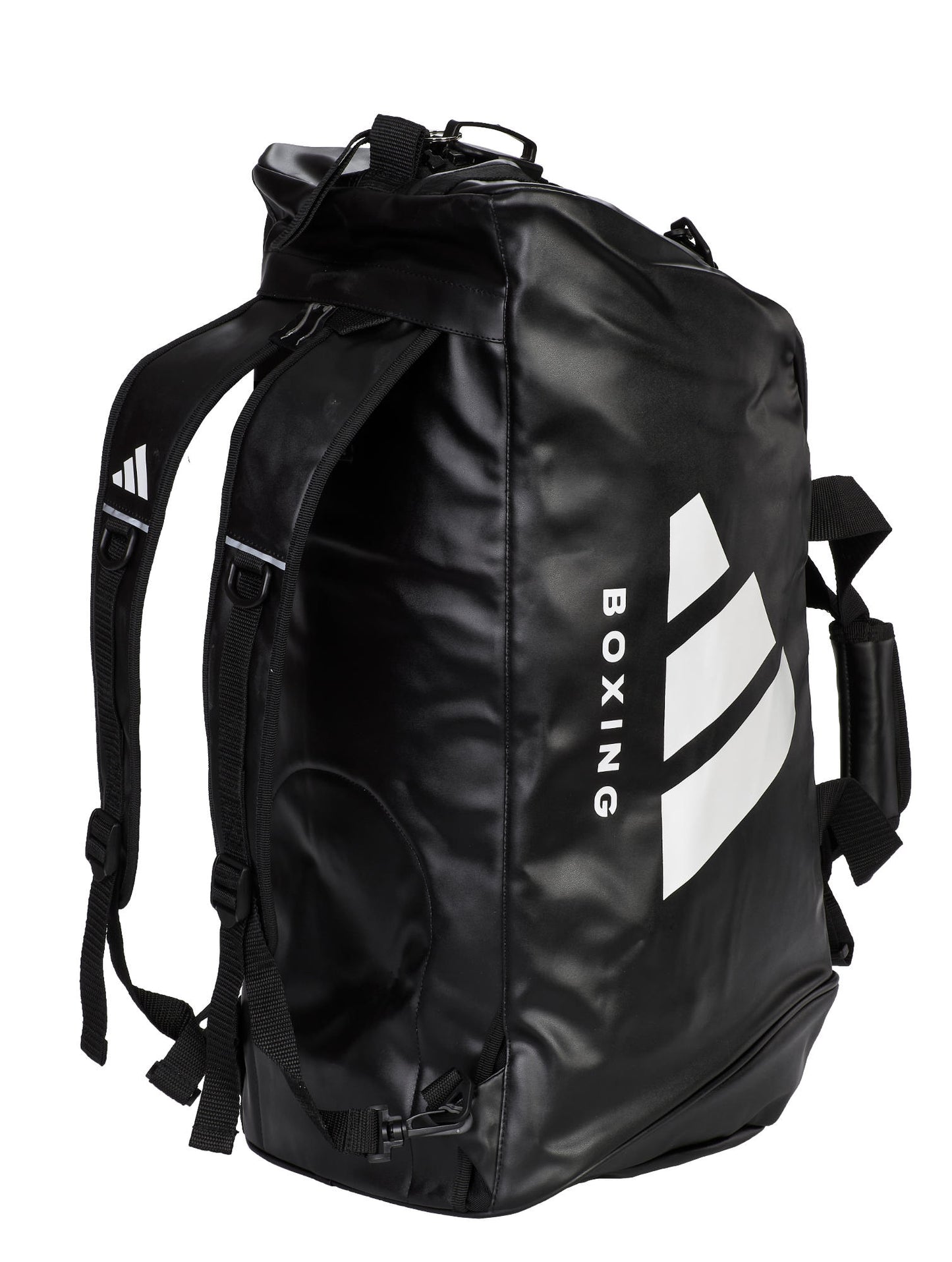 Sac de sport 2 en 1 Adidas Boxing Bag, taille M - L, noir et blanc, sac de transport à dos adiACC051B