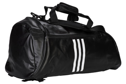 Sac de transport 2 en 1 adidas Jiu Jitsu, taille M - L, noir et blanc, adiACC051BJJ
