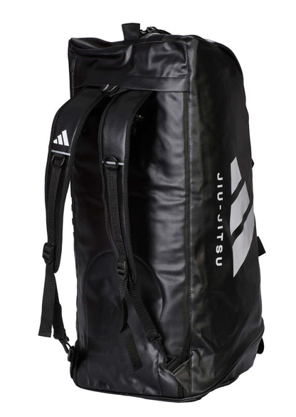Sac de transport 2 en 1 adidas Jiu Jitsu, taille M - L, noir et blanc, adiACC051BJJ