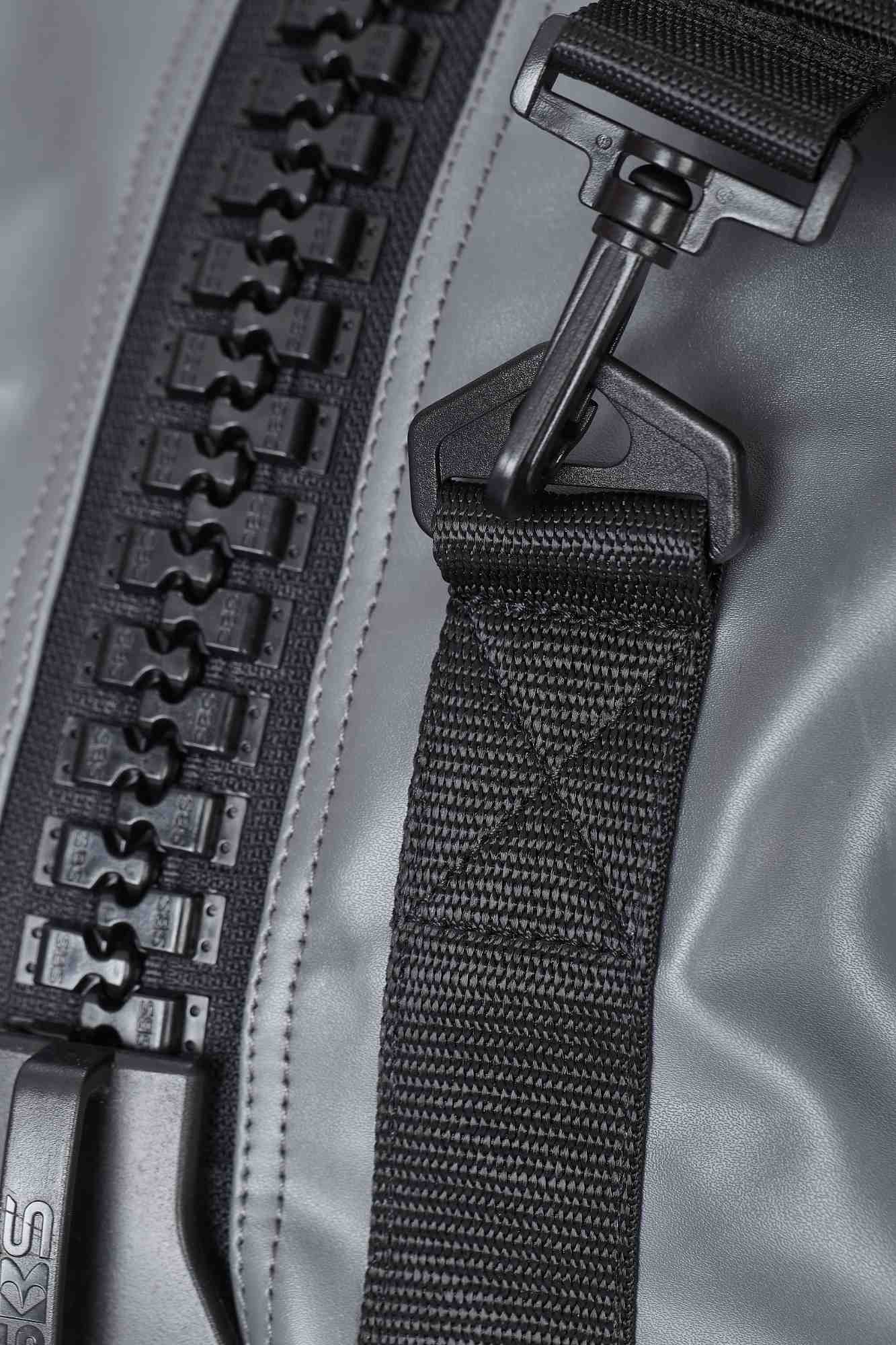 Sac de sport 2 en 1 Adidas Combat Sports, taille M - L, gris-noir, PU, ​​sac à dos, sac de transport adiACC051