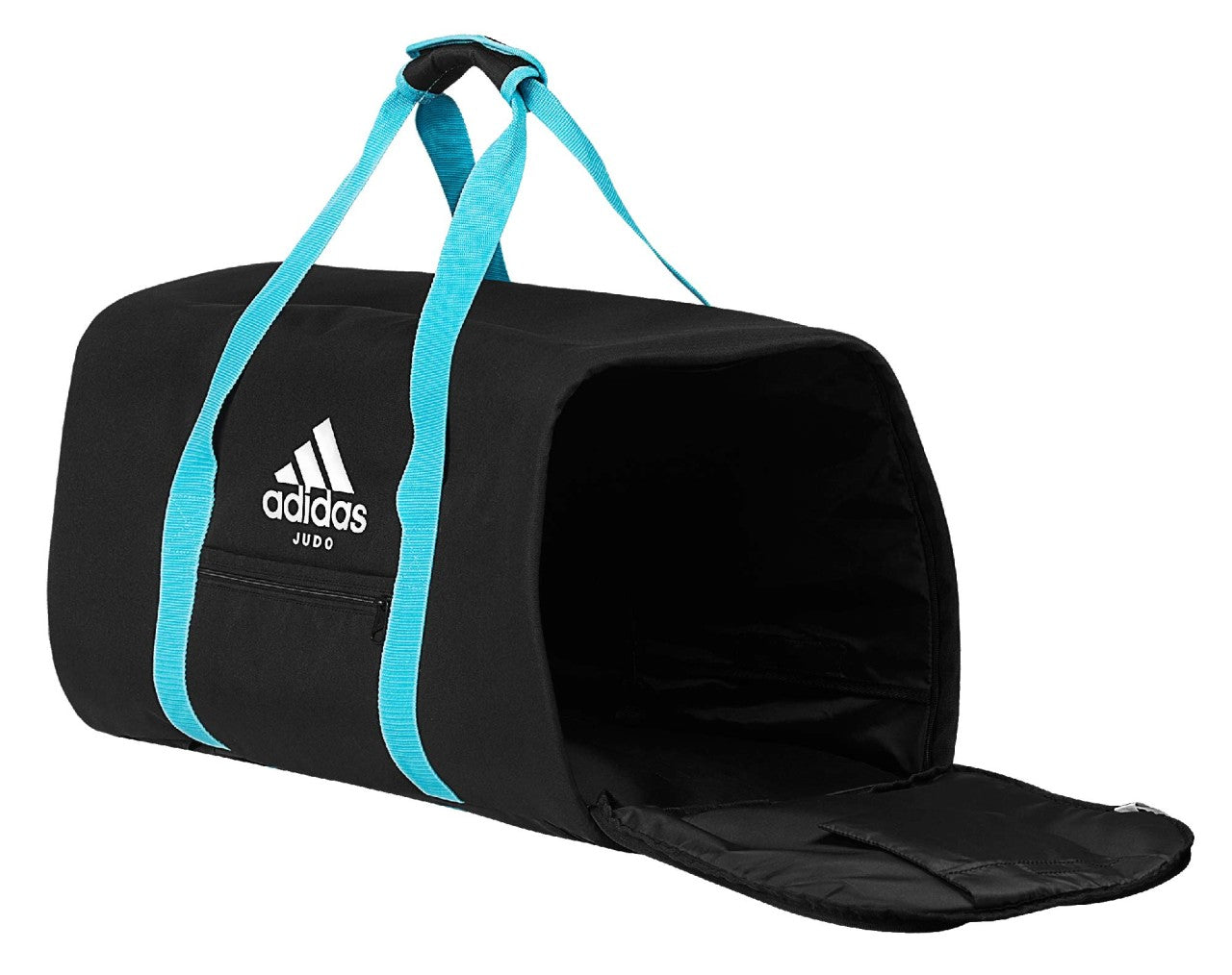 Sac de sport 2 en 1 adidas Judo noir-bleu, sac à dos de transport ADIACC200J