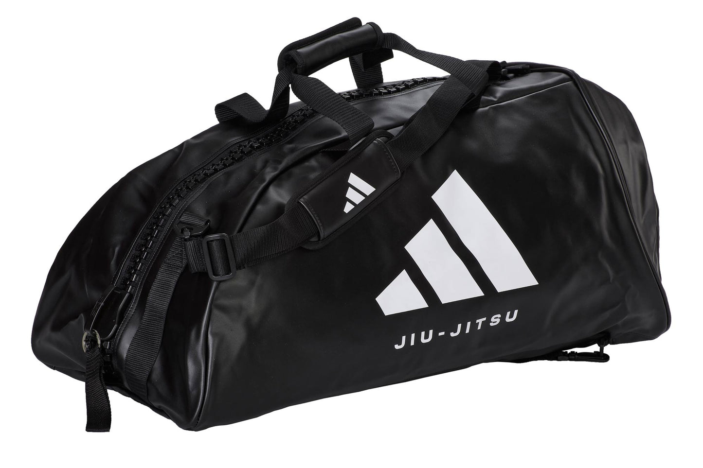 Sac de transport 2 en 1 adidas Jiu Jitsu, taille M - L, noir et blanc, adiACC051BJJ
