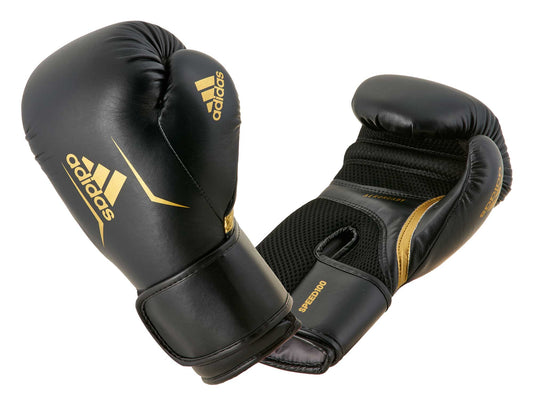 Gants de boxe adidas Speed ​​100, ADISBG100 noir-or