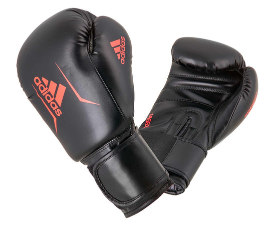 Gants de boxe adidas Speed ​​50, ADISBG50 noir-rouge