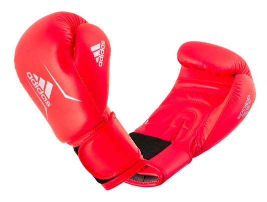 Gants de boxe adidas Speed ​​50, ADISBG50, rouge solaire-argent