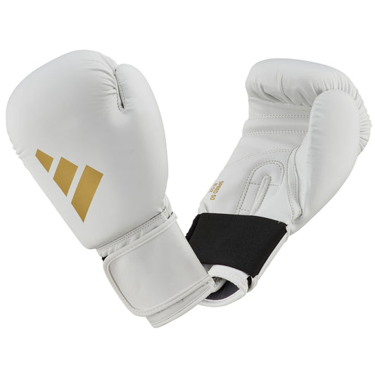 Gants de boxe Adidas Speed ​​50, ADISBG50 bleu-or