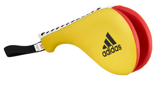 Gants de frappe Adidas Double Mitt pour enfant XS ADITKT03 jaunes