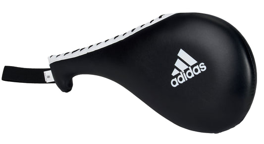 Gants de Taekwondo Adidas Single Mitt noir, ADITST03 taille S/L, protège-mains, coussin de frappe