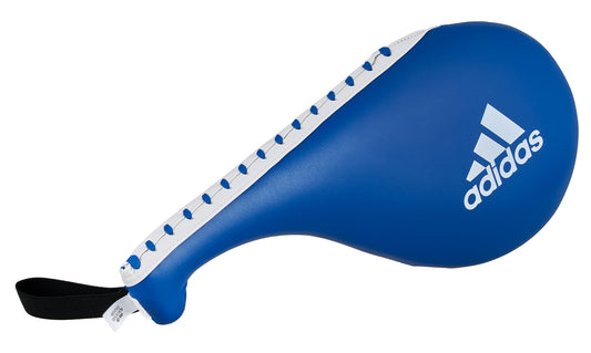 Gants de taekwondo Adidas Single Mitt bleus, taille S/L, ADITST03, protège-mains, protection de frappe