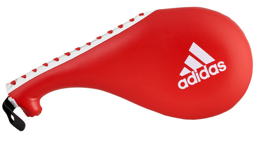 Gants de taekwondo Adidas Single Mitt rouge taille S/L, ADITST03, protège-mains, protection de frappe