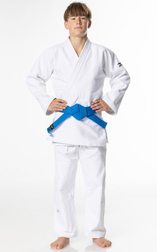 Combinaison de judo MIZUNO KEIKO blanche - tissu mixte 650 g - Ensemble Judo Gi Veste de judo, pantalon de judo avec cordon de serrage