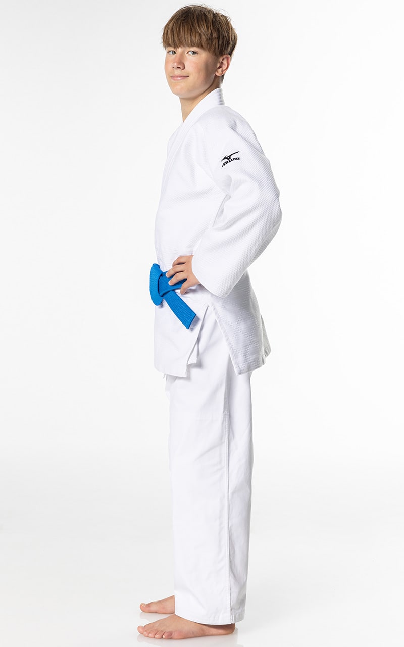 Combinaison de judo MIZUNO KEIKO blanche - tissu mixte 650 g - Ensemble Judo Gi Veste de judo, pantalon de judo avec cordon de serrage