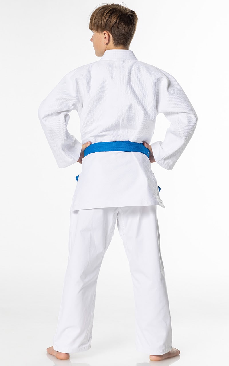 Combinaison de judo MIZUNO KEIKO blanche - tissu mixte 650 g - Ensemble Judo Gi Veste de judo, pantalon de judo avec cordon de serrage