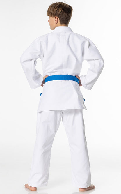 Combinaison de judo MIZUNO KEIKO blanche - tissu mixte 650 g - Ensemble Judo Gi Veste de judo, pantalon de judo avec cordon de serrage