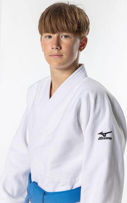 Combinaison de judo MIZUNO KEIKO blanche - tissu mixte 650 g - Ensemble Judo Gi Veste de judo, pantalon de judo avec cordon de serrage