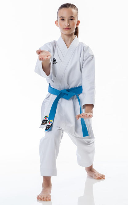 Karategi TOKAIDO KATA MASTER JUNIOR, WKF, SLIM FIT, combinaison de karaté 10oz