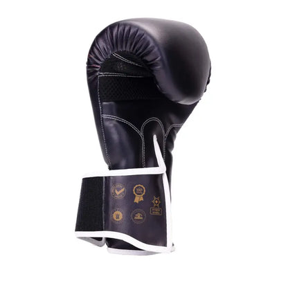 Gants de boxe Anime Athletics BAJURANGU GUN noir et blanc - Version ELITE