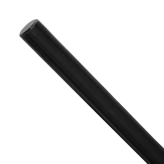 Bâton Bo Stick en bois dur noir de 182 cm de long