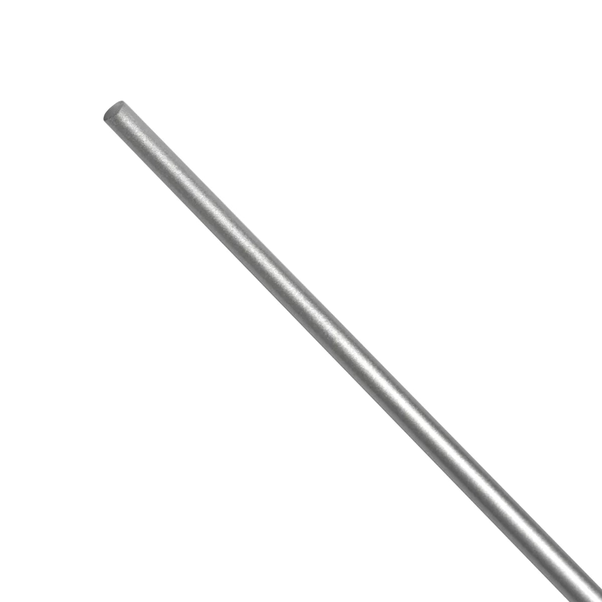 Bâton de frappe conique en graphite argenté 182 cm - 2 pièces et bâton long amovible